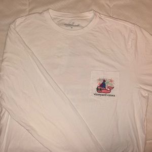 Vineyard Vines Happy New Year Long Sleeve T Shirt